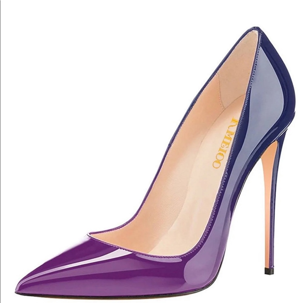 Purple/Blue Hombre Stilettos